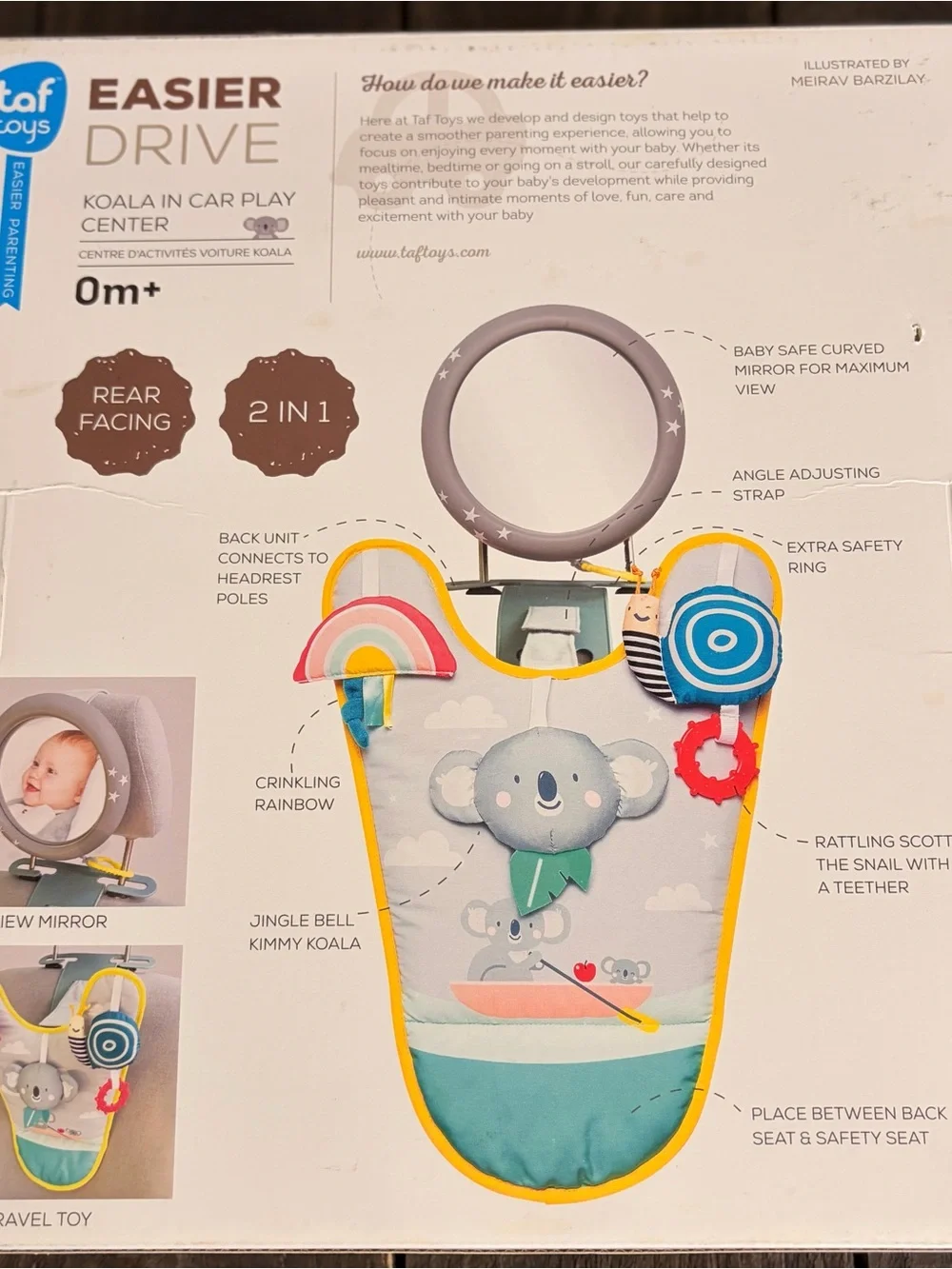 BNIB Back of Seat Baby Play Center